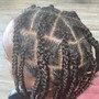 Braid/Twist Extension Add-On to Half back