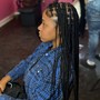 Small Fulani Braids Touch Up