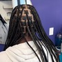 Basic Knotless Box Braids/ Hair Included (Read Description)