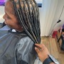 Basic Knotless Box Braids/ Hair Included (Read Description)