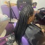 Small knotless Braids