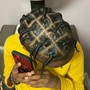 Cornrows/ braid down (shampoo included)