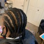 Medium Knotless Braids