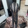 4 Snake Braids (Midback)