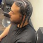 Men braids with wash