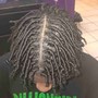 Shampoo and blowout for braids