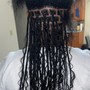 Large knotless Braids (any length)