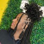 Natural Hair Two-Strand Twist or Natural Plaits