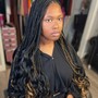 Straight Back Cornrows (10-30 braids plus)