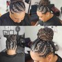 Kid's natural  Braid style