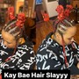 Small Knotless Braids