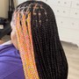 Small Knotless Braids