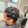 Virgin Relaxer, precision cut