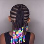 Braided ponytail