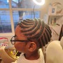 Feed-In/Stitch Cornrow Style Large