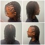 Design For Flat Twists With Natural Hair