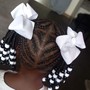 Kid's knotless Braids ages 1-4