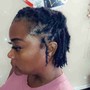 Instant loc retwist and wash