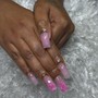 Long Acrylic Nails