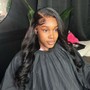 Closure wig install