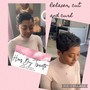 Virgin Relaxer, Cut and Style