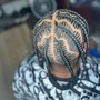 Freestyle Braids (men)/ Cornrows