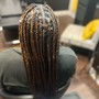 Feed-in Braids, Partial Quick  Weave