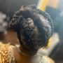 Bantu Knots, Crochet Braids