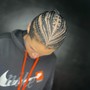 Men's Plaits (Half Head/Shaved Sides)