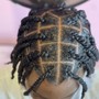 Locs half of your head