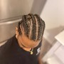 Men cornrow Braids