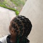 Freestyle feed in braids (hair provided)