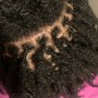 Crochet Maintenance for Wicks, Free-Form Locs