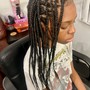 Large Knotless Braids - kids