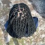 Butterfly locs -mid back