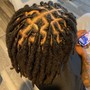 Loc Retwist + Two Strand Twist