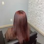 Permanent Single Process Hair Coloring