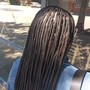 Medium Box Braids or Twist/Natural Hair