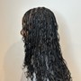 Men medium single Braids