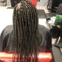 Medium Box Braids