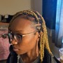 Medium Knotless Braids