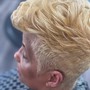 Bleach with toner on natural hair