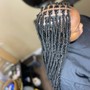 Man/cornrow Braids