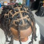 Two strand twist and Haircut