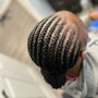 Feed in braids/hair included