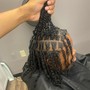 Knotless braids large