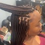 Smedium Traditional Box Braids