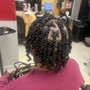 6-8feed in braids straight backs