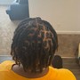 6-8feed in braids straight backs