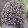 Illusion curly or straight Crochet Braids $50 non refundable  Deposit required(Hair is not provide) you need about 6 packs for the full style